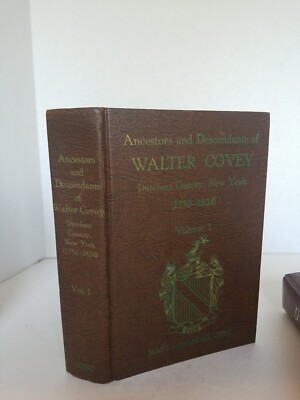 Ancestors and descendants of Walter Covey 1971 [LEATHER BOUND]-image
