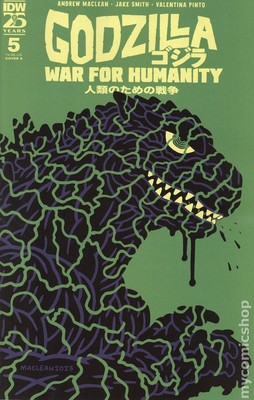 Godzilla War for Humanity #5A VF 2024 Stock Image-image