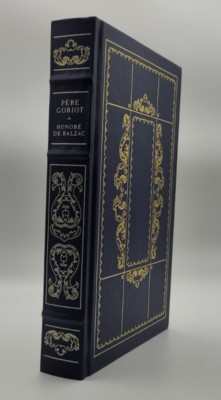 PÈRE GORIOT by Honoré De Balzac FRANKLIN LIBRARY 1980 Leatherette Gold LIKE NEW!-image