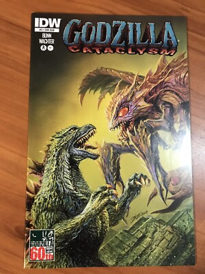 Godzilla: Cataclysm #3 Cover Sub - IDW Publishing-image