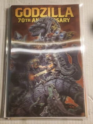 GODZILLA 70th ANNIVERSARY #1 San Diego Comic Con SDCC 2024 IDW MYLAR BAG NM-image