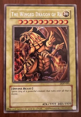 Yu-Gi-Oh! The Winged Dragon of Ra DOD-001 Prismatic Secret Rare-image