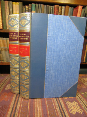 1845 Broughman LIVES OF MEN OF LETTERS AND SCIENCE DURING GEORGE III 2 VOLS Rare-image