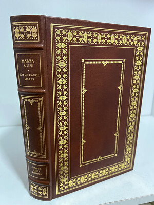 Franklin Library Marya A Life by Joyce Carol Oates  SIGNED 1st Edition-image