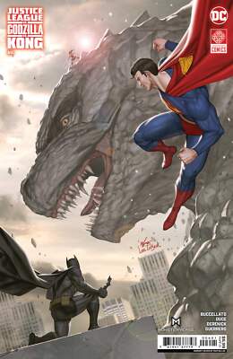 Justice League Vs Godzilla Vs Kong #6 (Of 7) B In-hyuk Lee Card Stock Variant (0-image