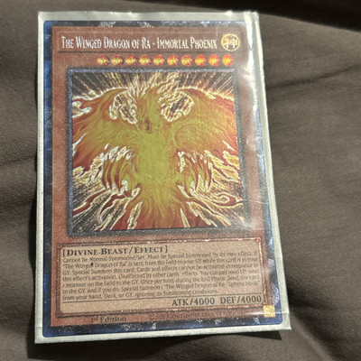 Winged Dragon of Ra Immortal Phoenix Collector’s Rare MZTM-image