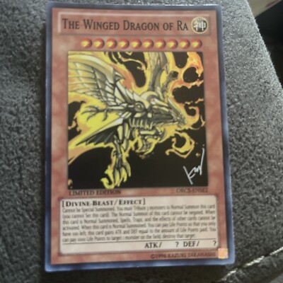 The Winged Dragon of Ra - JMPS-EN006 - Ultra Rare - Limited Edition x1 Moderate -image