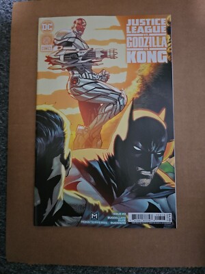 Justice League vs Godzilla vs Kong #3 Final Printing NM-image