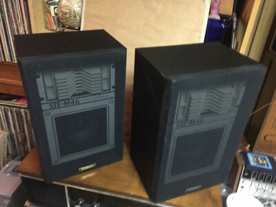 Fisher Speakers STE M46. Rare. 2 Way. Excellent Condition-image