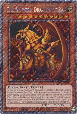 Yugioh! The Winged Dragon of Ra - RA04-EN118 - Platinum Secret Rare - 1st Editio-image