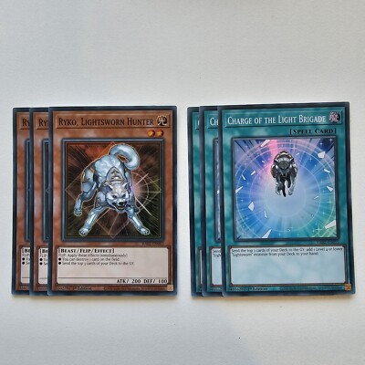 6x Lightsworn Core Inc. Charge of The Light Brigade Ryko Hunter Euro Playset-image