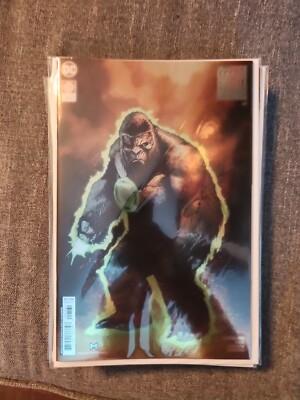 Justice League Vs. Godzilla Vs Kong #7 Christian Duce Kong As Green Lantern Foil-image