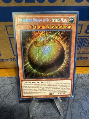 The Winged Dragon Of Ra Sphere Mode RA01-EN007 1st Ed Secret Rare Nm-M-image