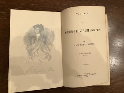 The Life of George Washington by Washington Irving - Volume 1, 1887 edition-image