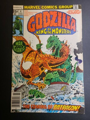 GODZILLA, KING of the MONSTERS  #4 ~ 1977 MARVEL ~-image
