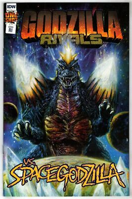 Godzilla Rivals Vs Spacegodzilla #1 1:10 Eggleton Variant IDW 2023 VF/NM-image