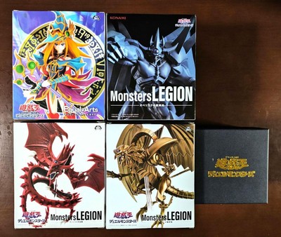 Yu-Gi-Oh! Duel Monsters Figures Set Slifer Ra Obelisk Magician's Valkyria Puzzle-image