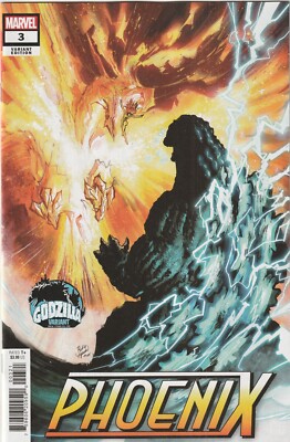 Phoenix # 3 Rickie Yagawa Godzilla Cover NM Marvel 2024 [AA1]-image