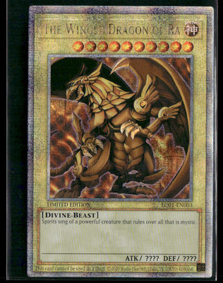 #LC01-EN003 The Winged Dragon of Ra (Quarter Century Secret Rare)-image