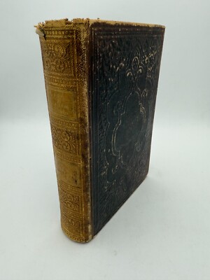 The Life of Abraham Lincoln by J.G. Holland 1866 Gurdon Bill Leather Bound First-image