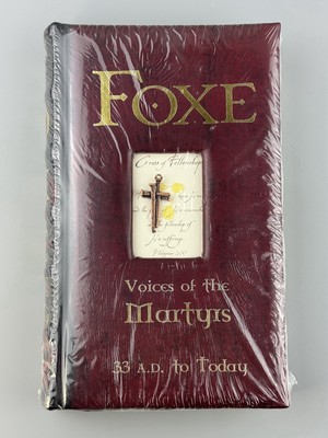 Foxe: Voices of the Martyrs 33 A.D. to Today by John Foxe (Special Faux Leather)-image