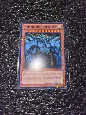 Yugioh Obelisk the Tormentor BP02-EN125 Mosaic Rare 1st Edition Light Play-image