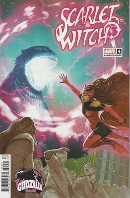 Scarlet Witch (4th Series) #4A VF/NM; Marvel | Godzilla Variant - we combine shi-image