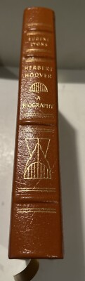 HERBERT HOOVER A BIOGRAPHY - By EUGENE LYONS - Easton Press Presidential Library-image