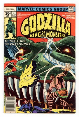 Godzilla #3 VG 4.0 1977-image