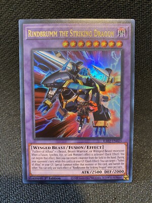 YuGiOh! Rarity Collection II Rindbrumm The Striking Dragon Ultra Rare RA02-EN025-image