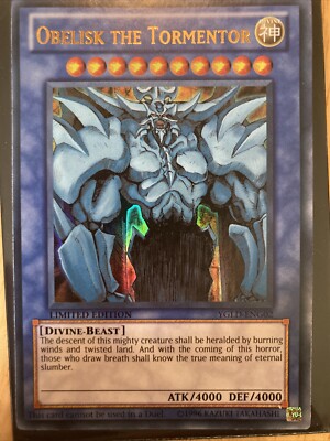 Yu-Gi-Oh! TCG Obelisk the Tormentor Yugi's Legendary Decks YGLD-ENG02 Limited...-image