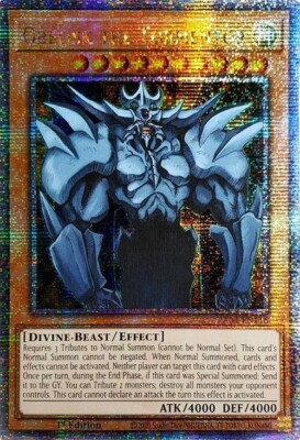 Obelisk the Tormentor (RA04-EN116) - Quarter Century Secret Rare - 1st Edition-image