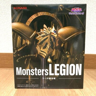 Yu-Gi-Oh! series Monsters LEGION Winged God Dragon of Ra Figure New Japan-image