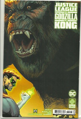 JUSTICE LEAGUE vs GODZILLA vs KONG #3! NM! FINAL PRINT VARIANT!-image