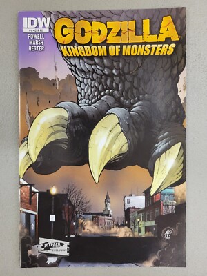 Godzilla Kingdom of Monsters #1 IDW 2011 Limited Jetpack Exclusive Variant-image