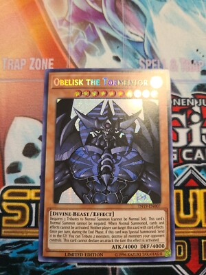  YU-GI-OH - Obelisk the Tormentor - TN19-EN007 - Prismatic Secret  - 1st - NM-image