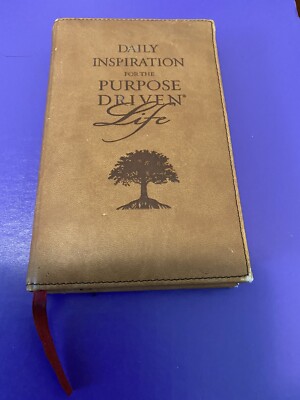 Daily Inspiration for the Purpose Driven Life Rick Warren (2004) Leather Bound-image