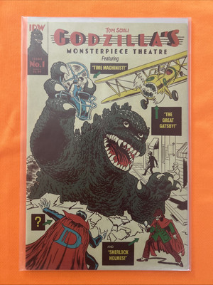 GODZILLA MONSTERPIECE THEATRE #1 NM HTF IDW 2024-image