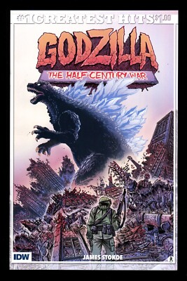 Godzilla Half-Century War 1 IDW Greatest Hits Variant Comic James Stokoe Gojira-image