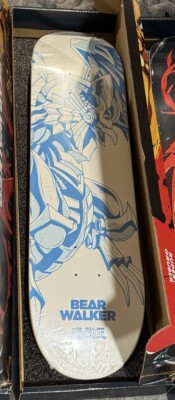 Bear Walker X Yu-Gi-Oh! Secret Rare Winged Dragon of Ra #/100 Skateboard + Card!-image
