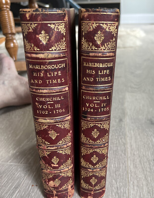 Marlborough His Life and Times Churchill 1st U.S. 