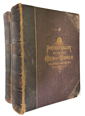 1873 - Portrait Gallery of Eminent Men & Women of Europe & America *Illustrated*-image