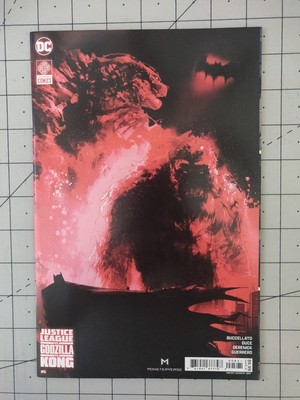 Justice League Vs Godzilla Vs Kong Cover B Jock Variant DC Comics (2024)-image