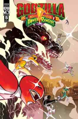 GODZILLA MMPR 5A NM- COMIC BOOK JJC FLORIDA-image