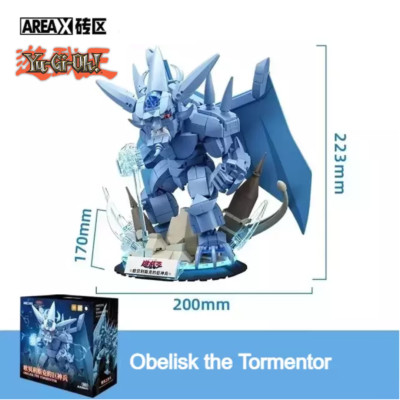 Yu-Gi-Oh! Obelisk the Tormentor Building Blocks Set–Officially Licensed by AreaX-image
