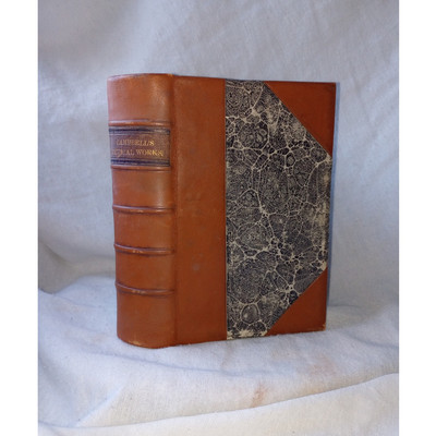 The Complete Poetical Works Of Thomas Campbell & A Memoir 1859 Leather Binding-image