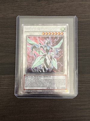 Yu-Gi-Oh! TCG Clear Wing Synchro Dragon RA04-EN249 In Excellent Condition ￼-image