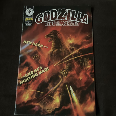 Dark Horse Comics Godzilla King of the Monsters #0 1995-image