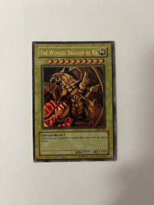 YUGIOH! WINGED DRAGON OF RA - GBI-003 - ULTRA RARE HOLO FOIL🔥IN HAND🔥*MINT*-image
