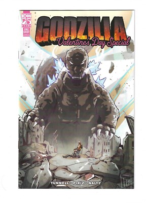 Godzilla : Valentine's Day Special RI 1:10 Variant Cover 2024 IDW NM-image